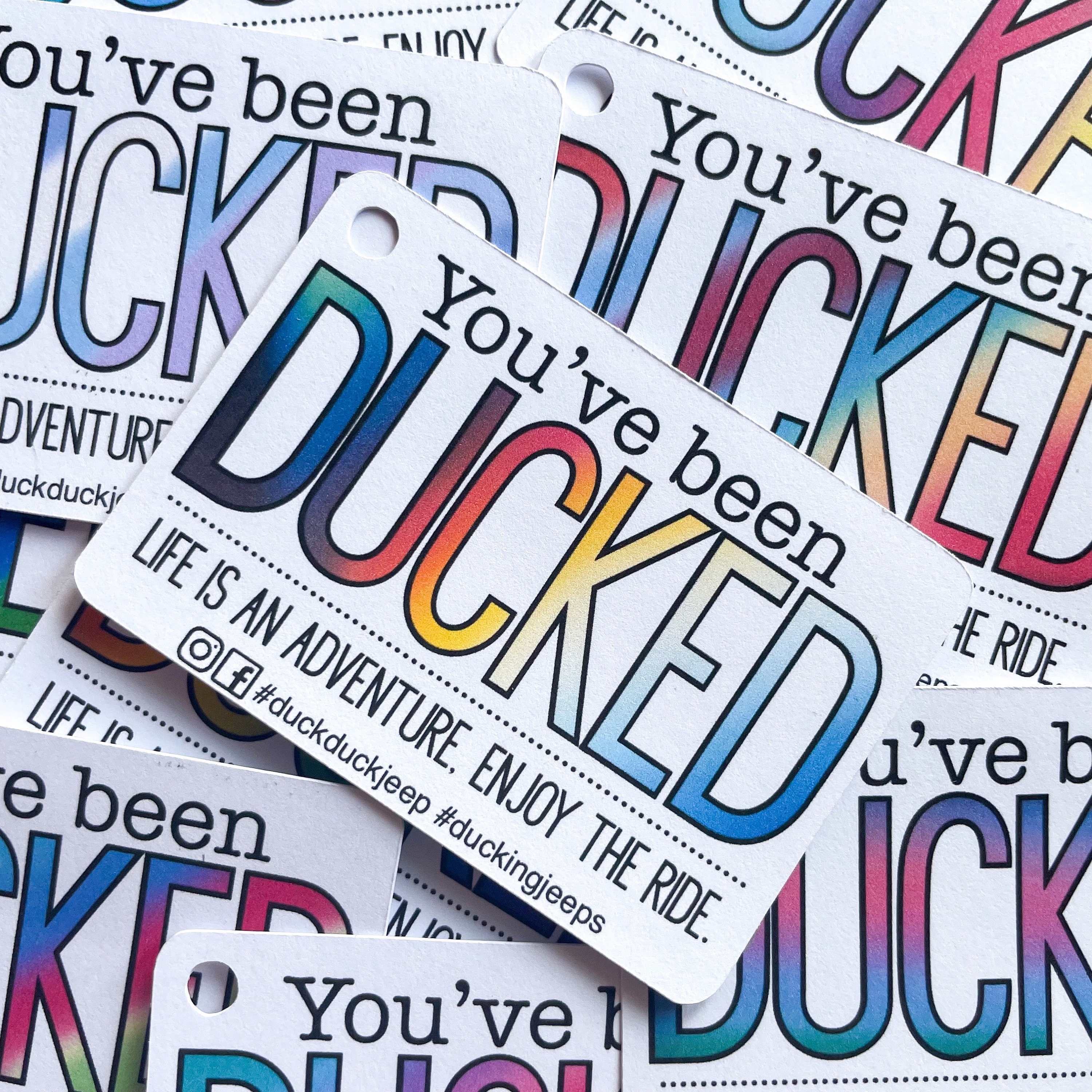 Youve Been Ducked Colorful Duck Duck Tags Duck Tags Etsy youve-been-ducked-colorful-duck-duck-tags-duck-tags-etsy