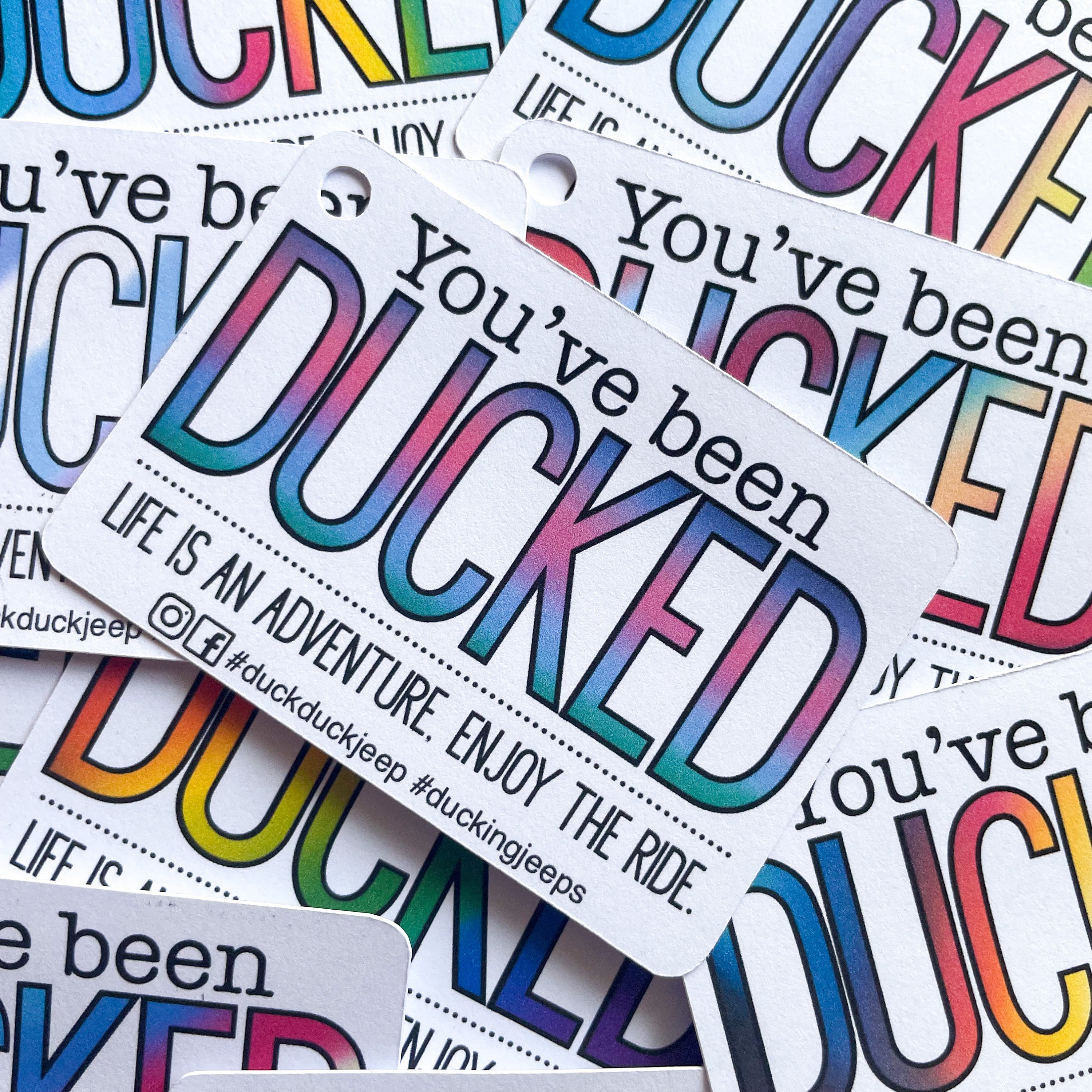 You Ve Been Ducked Printable Free