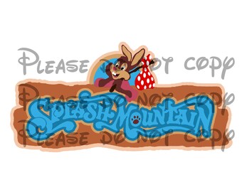 Free Free 168 Silhouette Splash Mountain Svg SVG PNG EPS DXF File