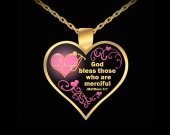 Choice of Metal Necklace for Nurse Nursing for Women Gift for Nurse Practitioner Graduation Appreciation Healthcare Nurse Gift Ideas