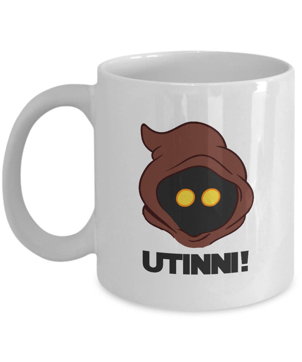 Star Wars Jawa Utinni Gift Mug Funny Droids Jedi Coffee Cup | Etsy