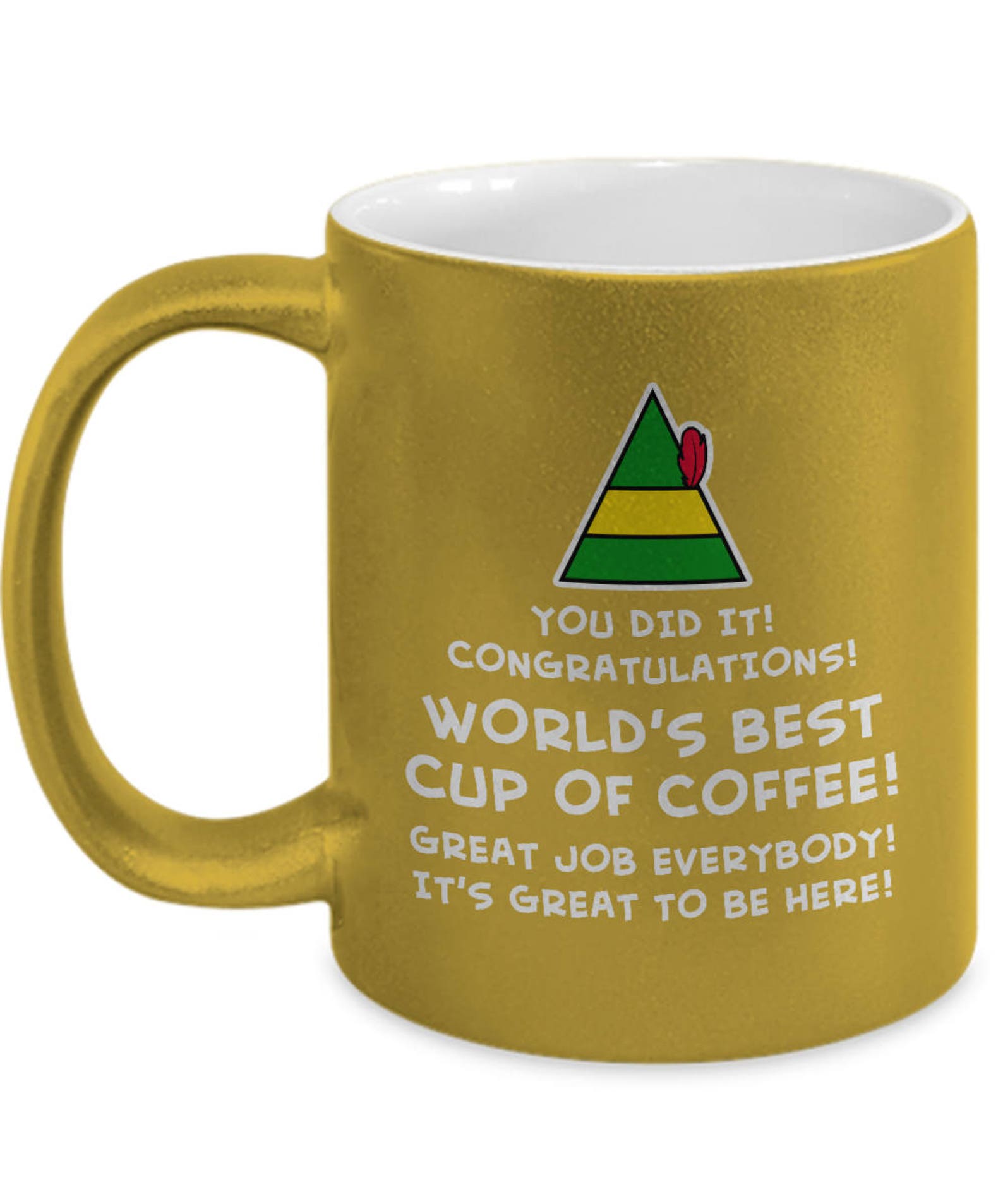 Buddy the Elf Movie World's Best Cup of Coffee Funny Gift Etsy