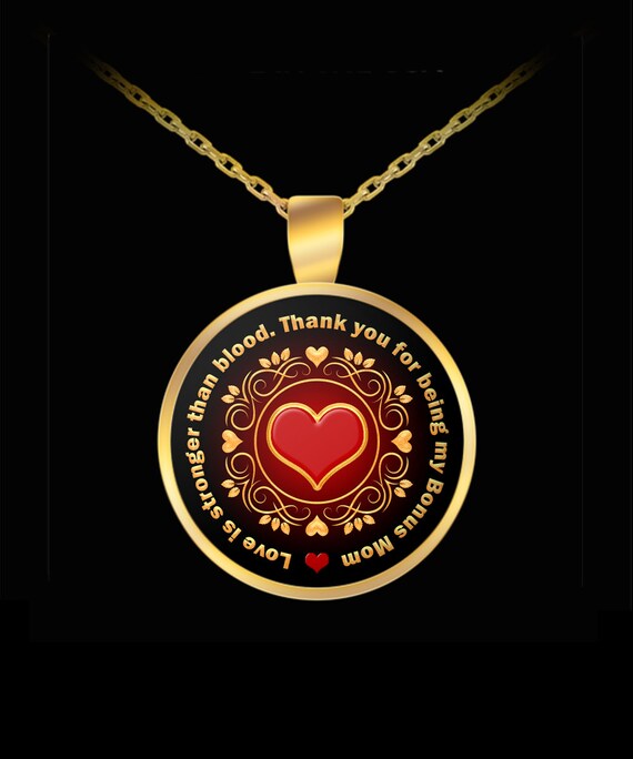 bonus mom necklace