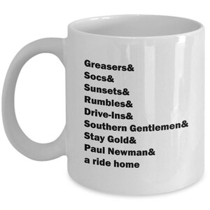 Der Aussenseiter Schmierer Socs Liste Becher Geschenk 2er Set Etsy