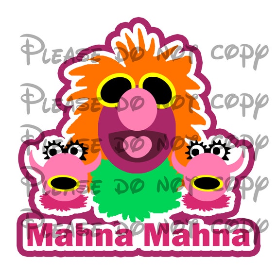Download Mahna Mahna Svg Sesame Street Svg Muppets Svg Mahna Etsy