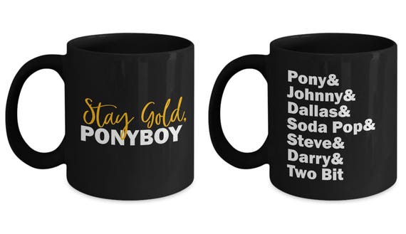 Der Aussenseiter Schmierer Socs Liste Becher Geschenk 2er Set Etsy