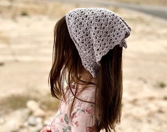 Summer Vibes Bandana| Crochet Bandana Pattern | PDF download