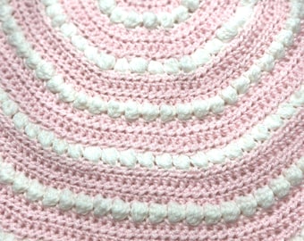 Popcorn Pathways Shawl Crochet Pattern (PDF Download)- Modern Textured Round Shawl, Instant Download