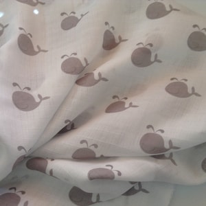 Grey Whales  Baby Wrap /Swaddle
