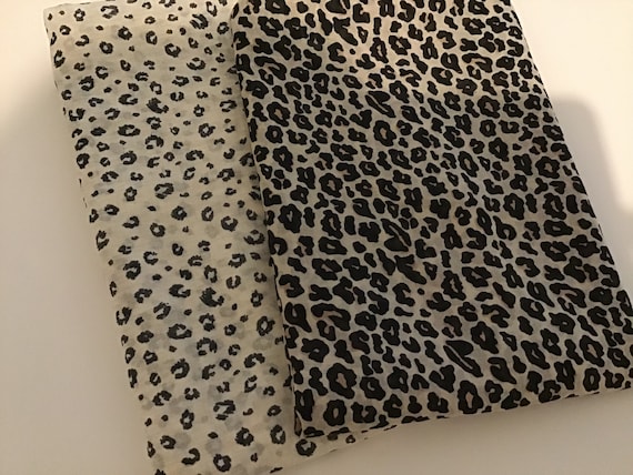 leopard muslin wrap