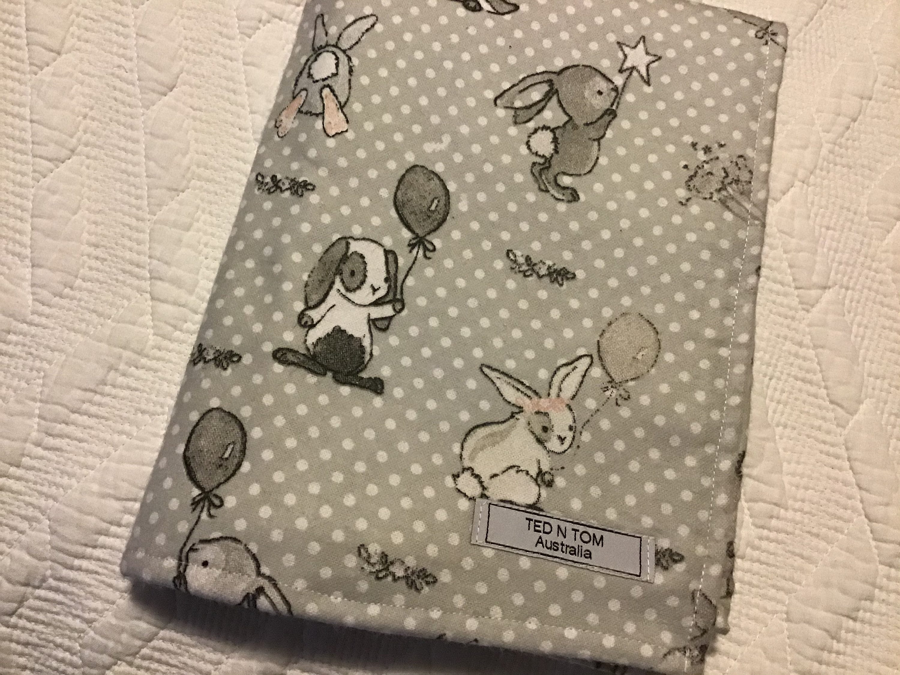 Party Rabbits Flannelette Wrap/swaddle Etsy