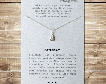 Ship Necklace | Etsy