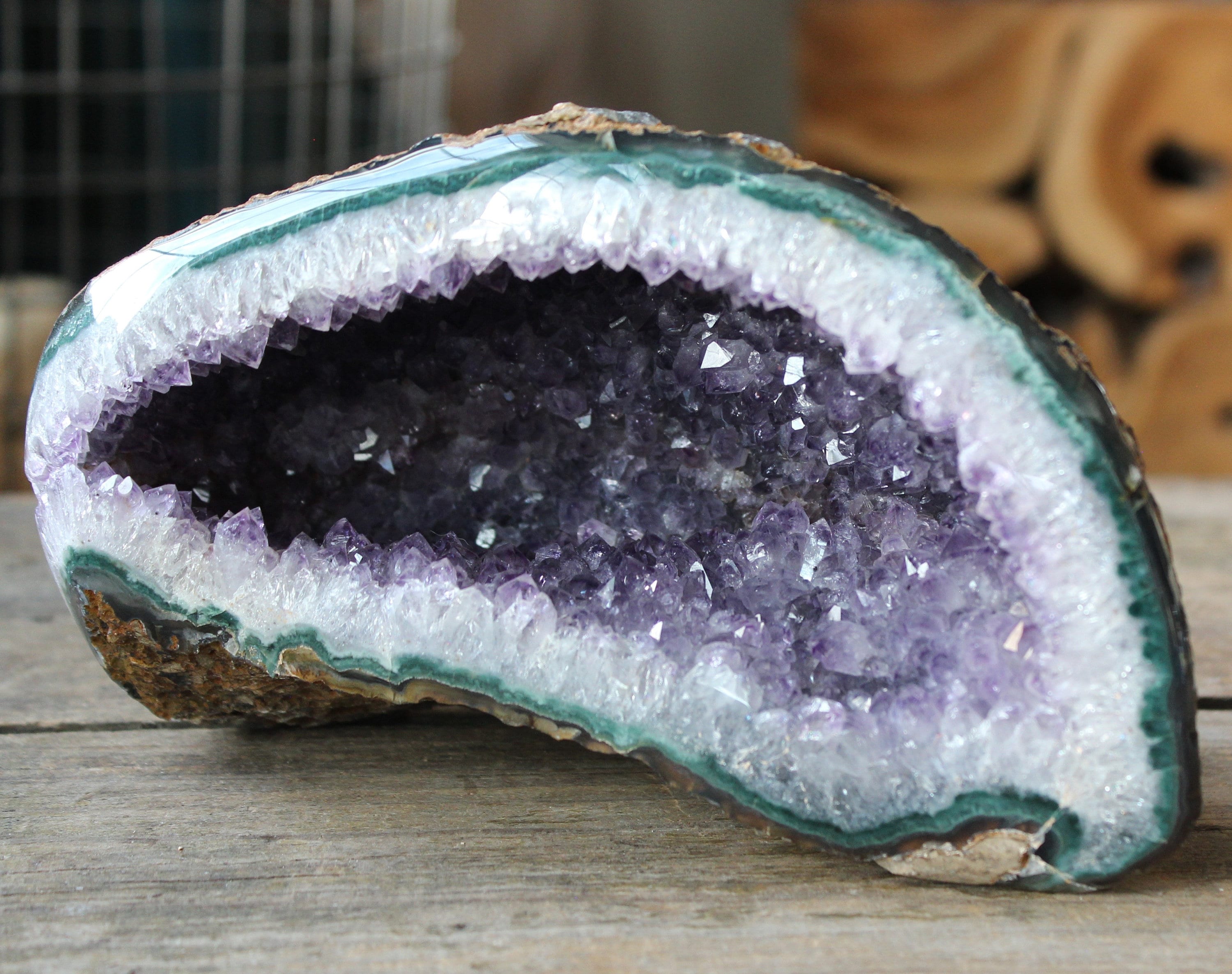 Large amethyst geode
