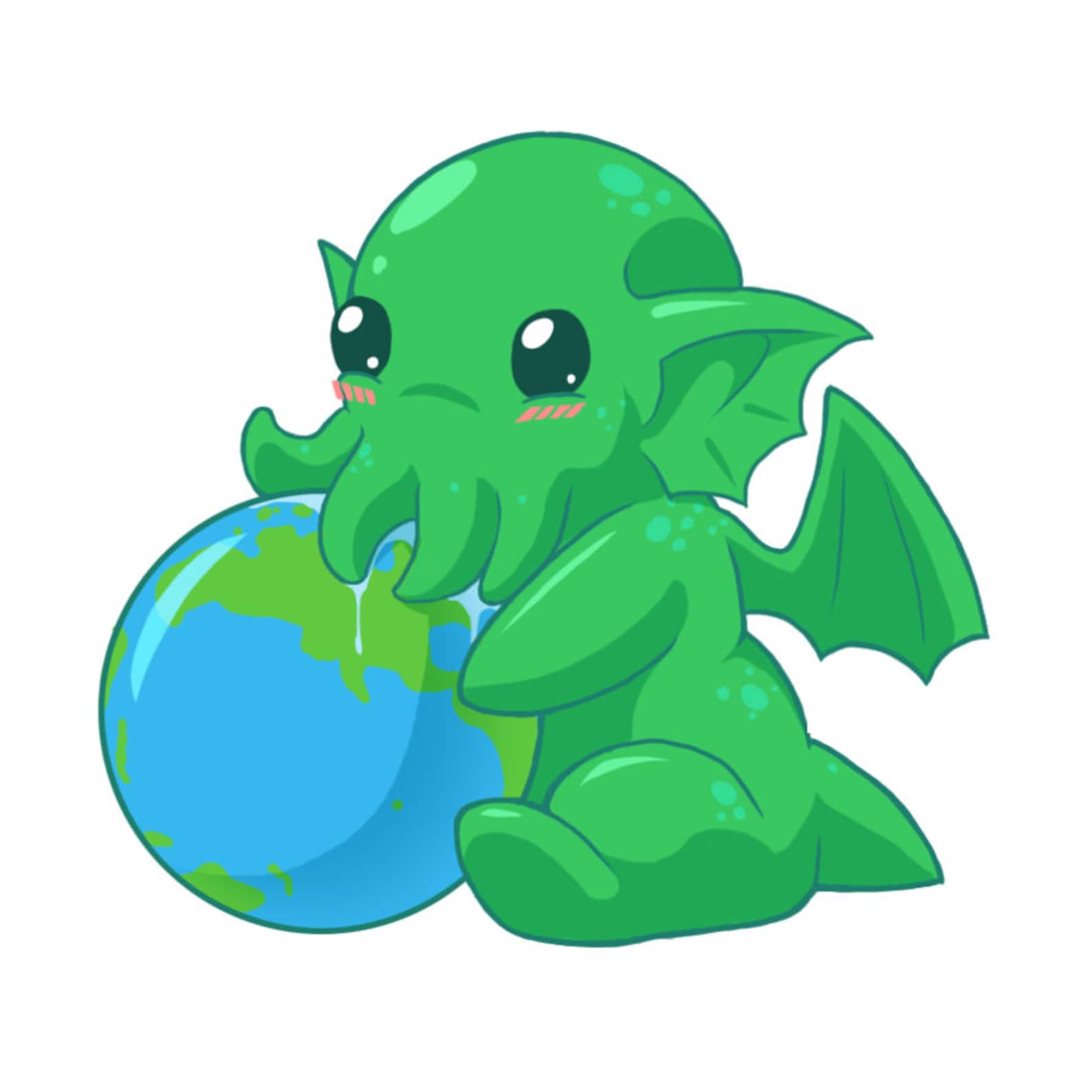 Little Cthulhu Cross Stitch Pattern Chibi Cthulhu Lovecraft - Etsy