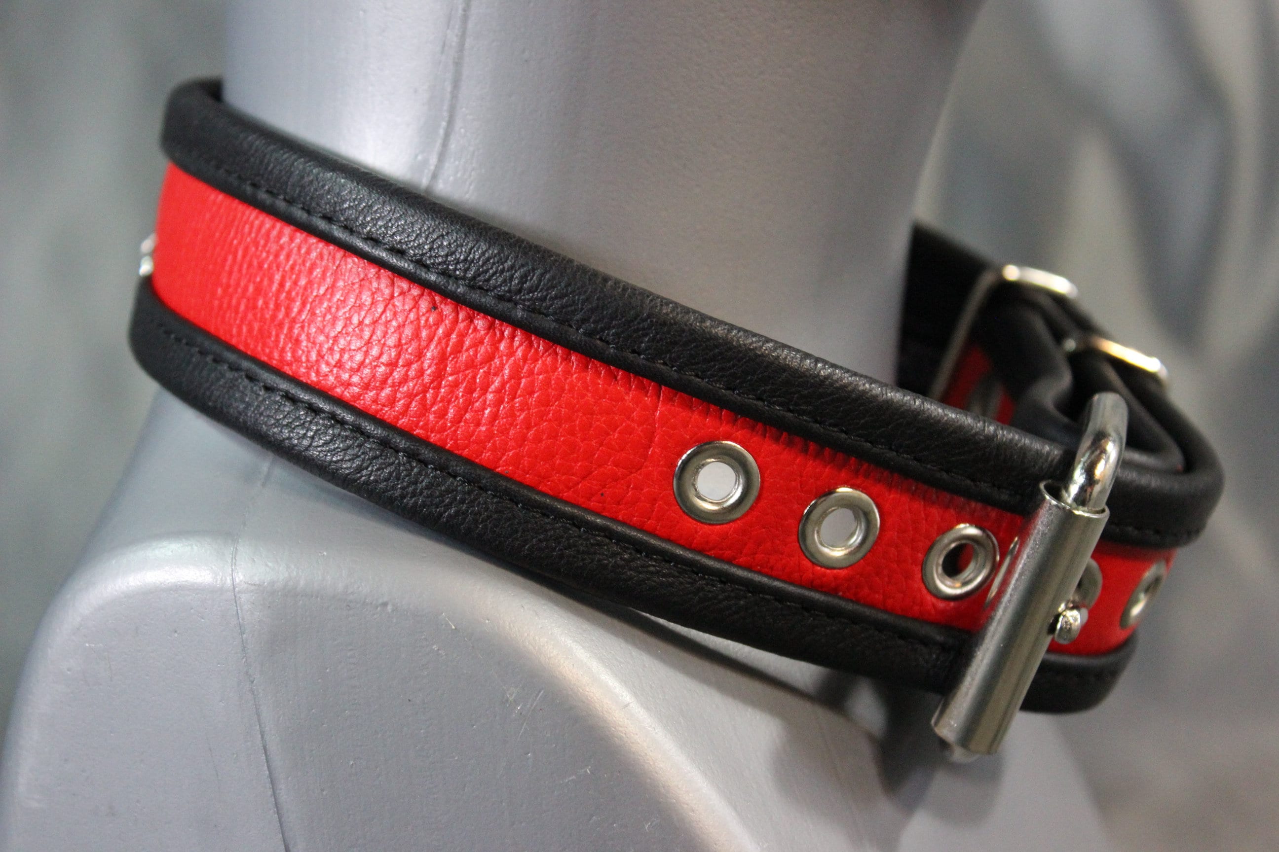 Two Collars Two Toned Leather Collar - Etsy
