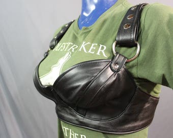 Back to Basics! Our classic all leather bra
