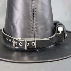 Our All Leather Witch Hat