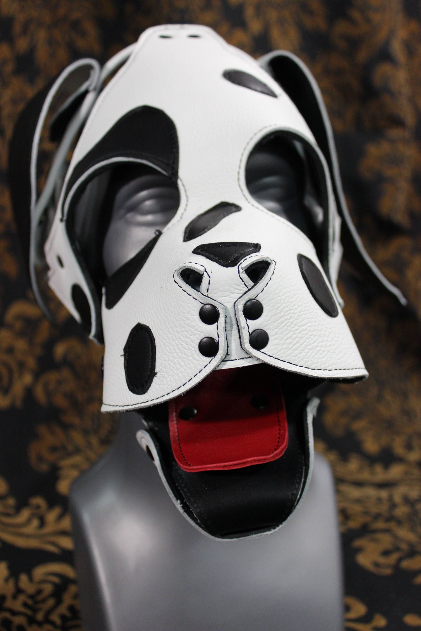 Dalmation Pup Mask - Etsy