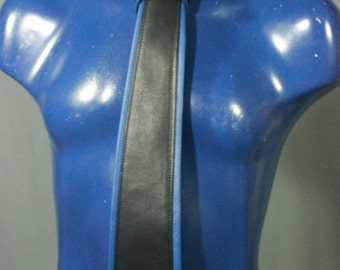 Two Tone Leather Tie