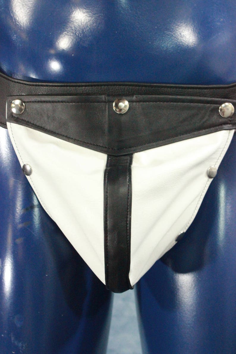 Our Classic All Leather Jock With Interchangeable Codpiece in | Etsy