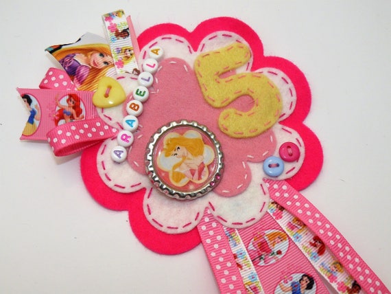 Badge rosette number badge number rosette birthday birthday badge birthday rosette birthday girl felt badge felt rosette
