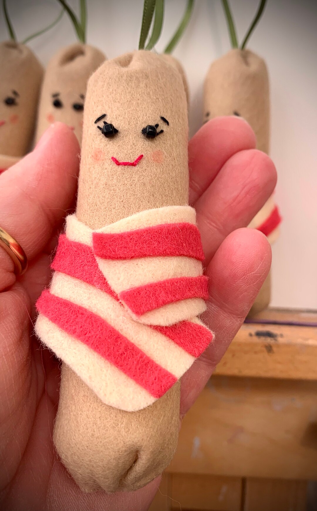 Pigs in Blankets Christmas Tree Decoration Secret Santa Gift Etsy