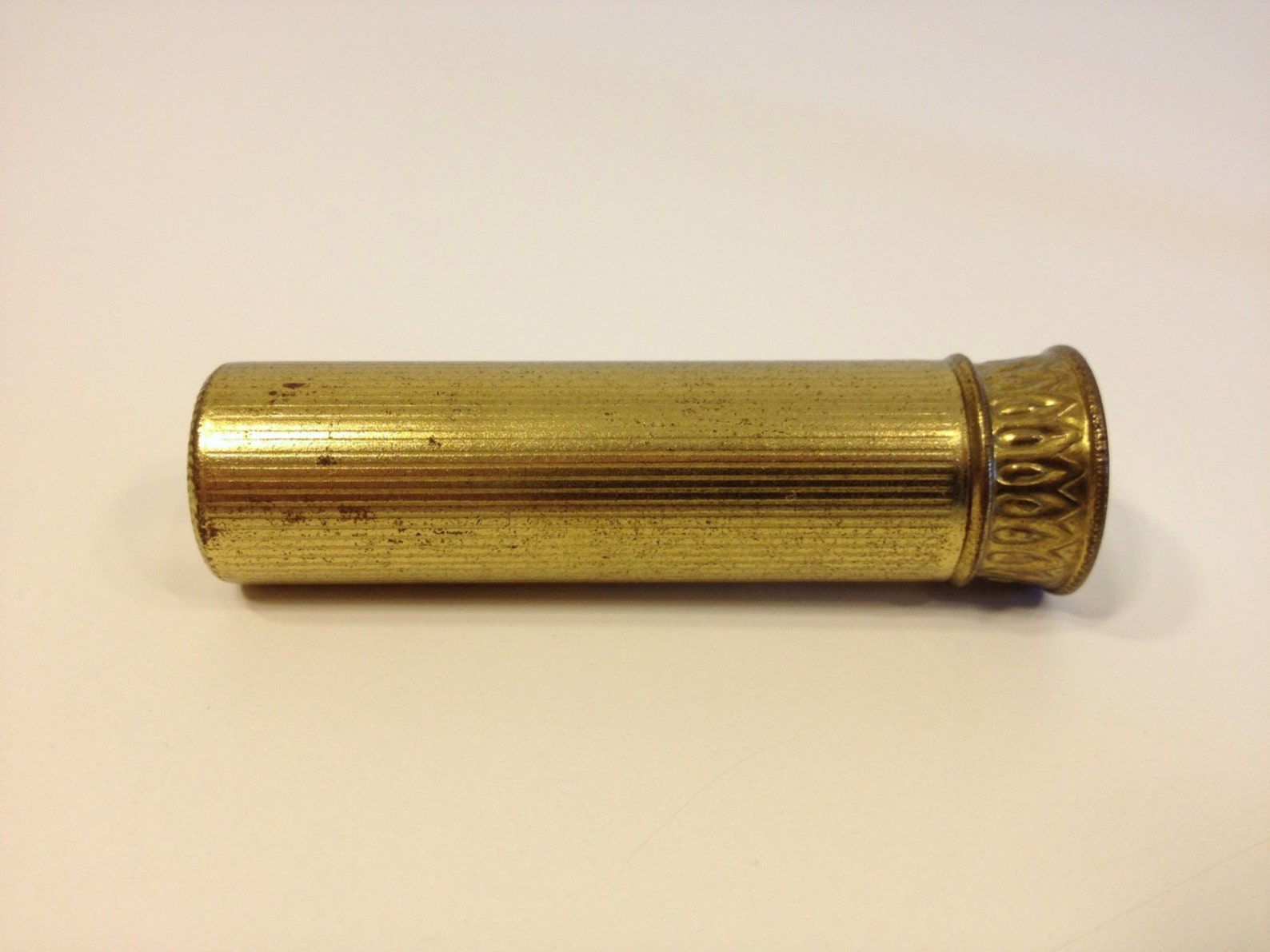 2 Antique Max Factor Metal Lipstick Tubes 50s Etsy