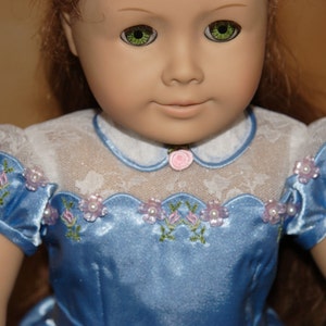 KRVP-1654DD, 18 Doll, Vintage 1950's Formal Dress PATTERN, Digital Download image 4