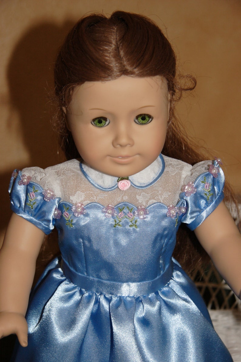 KRVP-1654DD, 18 Doll, Vintage 1950's Formal Dress PATTERN, Digital Download image 3