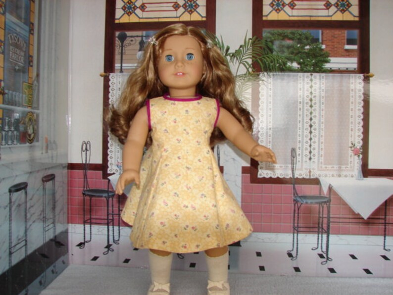 KRVP-2946DD, 18 Doll, Vintage 1950s Dress and Jacket PATTERN, Digital Download image 2