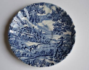 THE HUNTER&quot; Plate por MYOTT  Made in England  5 3/4 &quot;placa