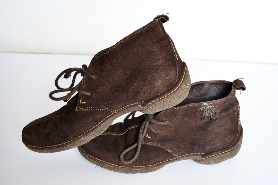 Vintage Clark Shoes Women's Shoes Suede Shoes Size 4 - Etsy