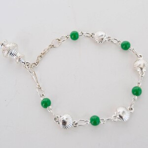 bracelet with incense, religious bracelet, religious jewelry, silver bracelet, women&#39;s bracelet
