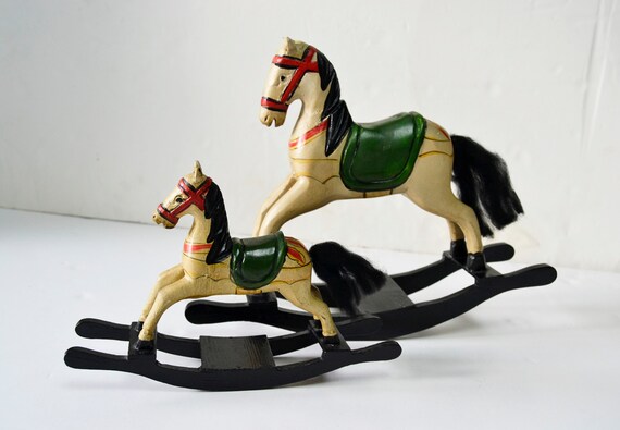 small rocking horse toy