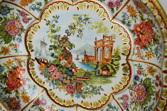 Daher Decorated Ware 1971 Made In England Designed By Daher Etsy