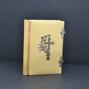 the devout parishioner prayer book,old prayer book,spanish book,small religious book,spanish prayers,collection item,religious vintage item