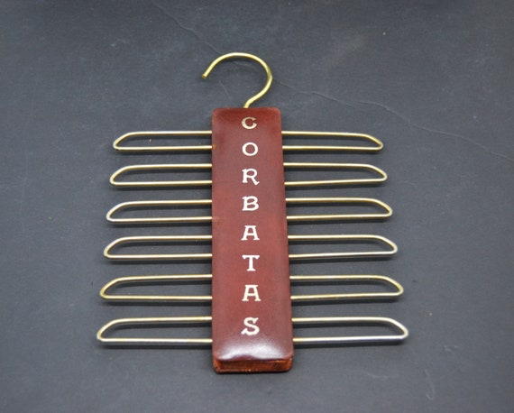 Percha para corbatas vintage Percha de corbata almacenamiento de corbata Soporte de corbata Colgador de corbata Colgador de corbata Etsy France