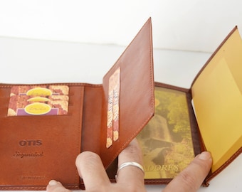 Otis Brown Leather Wallet - Men's Gift