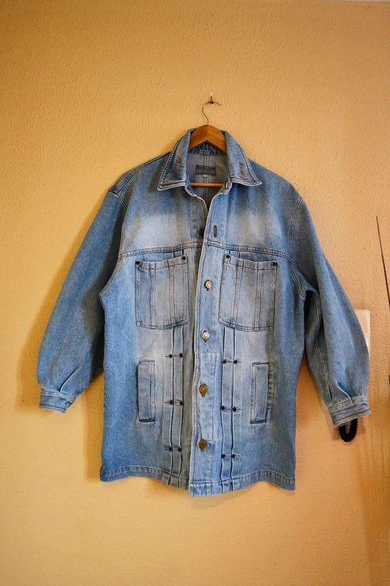 Vintage denim jacket, denim jacket, vintage jacket