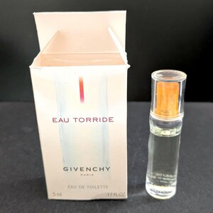 mini perfume EAU torride Givinchy 5 ml,mini perfume de coleccion,coleccion de perfumes,miniaturas perfumes,regalo de mujer
