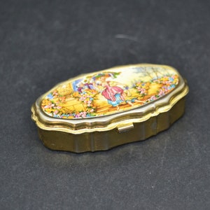 pastillero vintage,pastillero doble,pastillero de coleccion,regalo vintage,regalo de coleccionista,regalo de abuela,articulo de coleccion