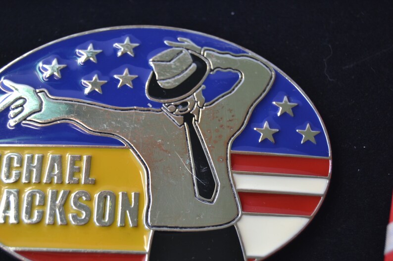 Michael Jackson Buckle Etsy