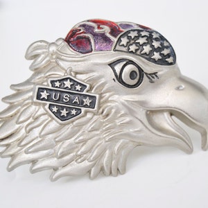 usa eagle belt buckle