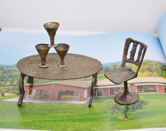 Casa Delle Bambole Miniatura – Cornice Con Quadro In Peltro – Scala 1:12 – Handley