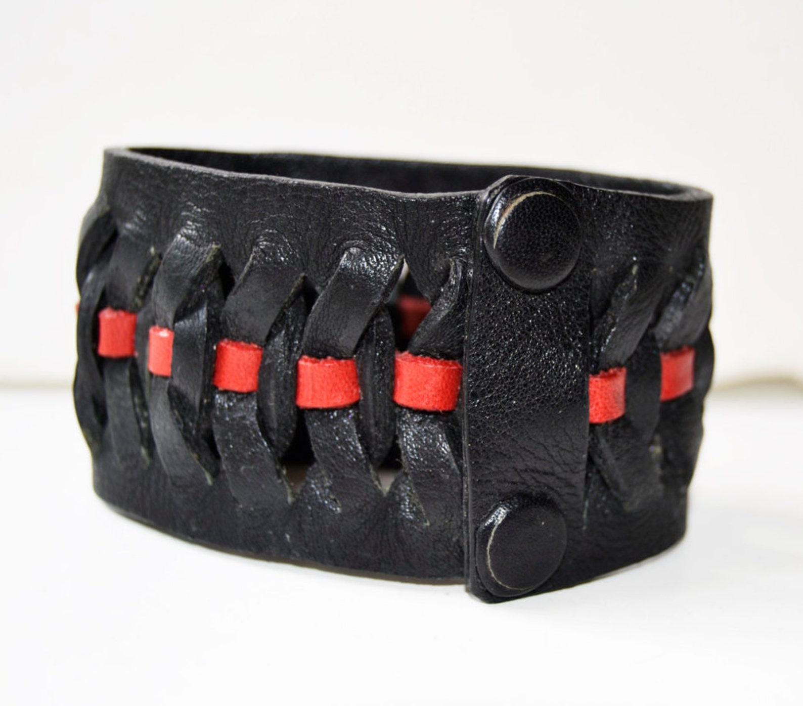 Leather bracelet Etsy