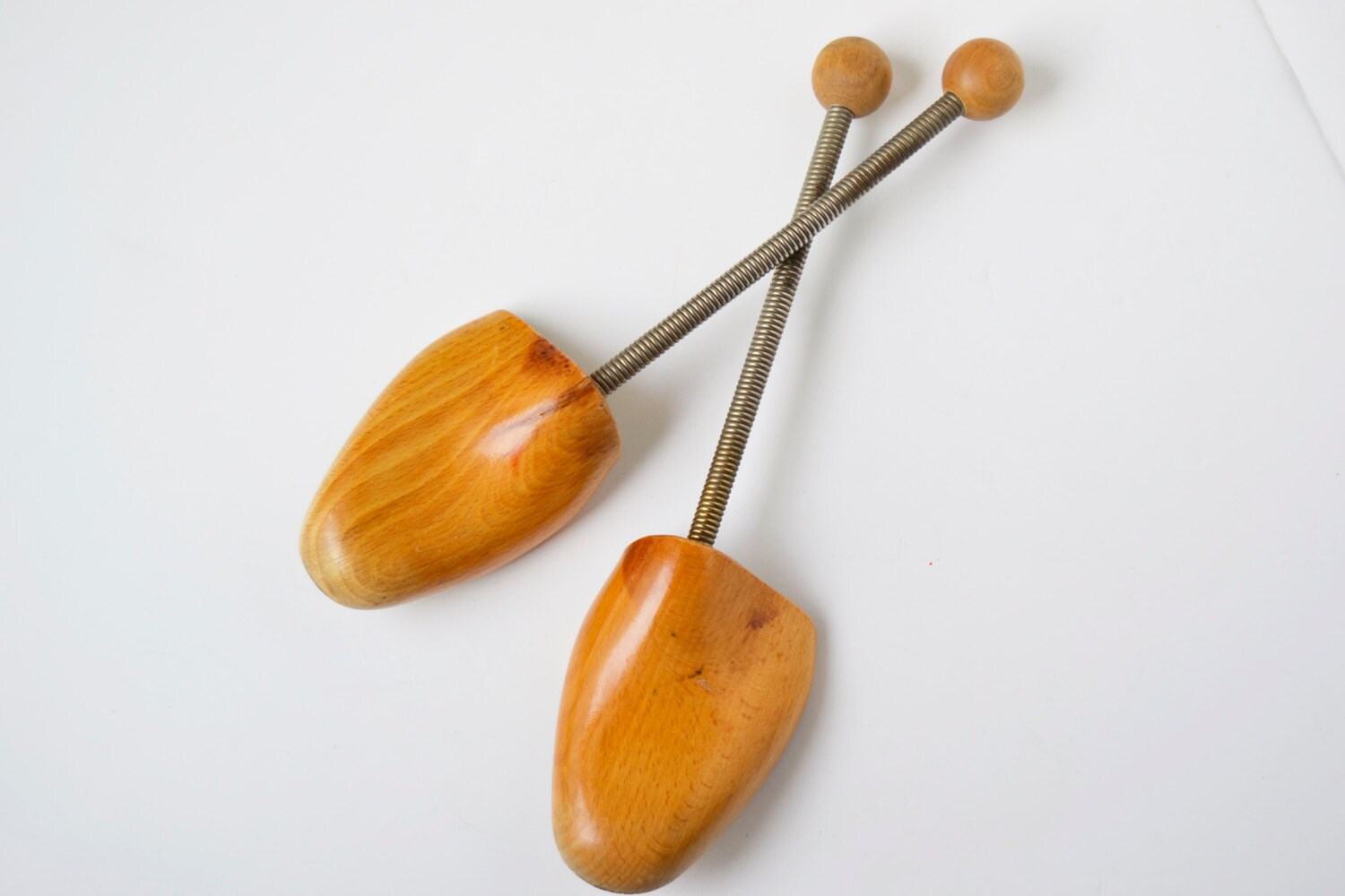 Madera Vintage formas camilla de zapatos | Etsy