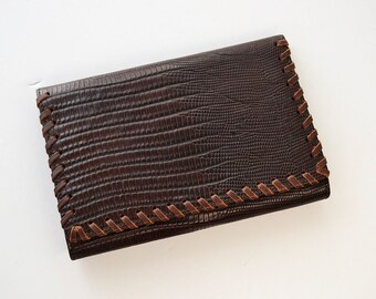 Vintage Brown Leather Wallet: Men's/Women's Gift