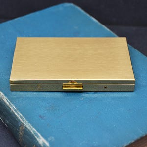 Estuche para cigarrillos vintage, estuche para cigarrillos nuevo, estuche para cigarrillos vintage de Alemania, estuche