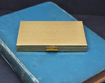 Estuche para cigarrillos vintage, estuche para cigarrillos nuevo, estuche para cigarrillos vintage de Alemania, estuche
