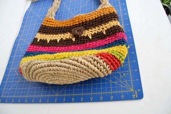 Crochet bag, wicker bag, raffle - image 3